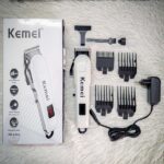 Kemei KM-809A Professional Hair Trimmer for Men – Rechargeable & Cordless