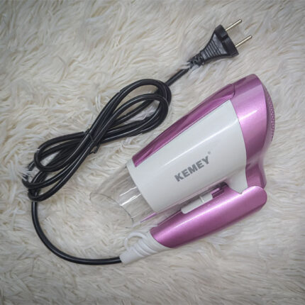 Kemey KM-6833 Foldable Travel Hair Dryer – Hot & Cool Modes