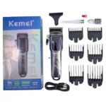 Kemei KM-1550 Professional Hair Clipper for Men – 7000 RPM, Type-C, 2000mAh, 1-Year Warranty - Image 5