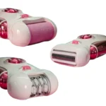 Kemei KM-2530 Premium 4-in-1 Rechargeable Women’s Grooming Kit | Epilator, Shaver, Trimmer & Callus Remover - Image 2
