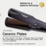 Kemei KM-329 Professional Hair Straightener – Ceramic Plates - Image 2