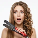 Kemei KM-531 Professional Hair Straightener – Ceramic Plates - Image 2