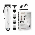Kemei KM-2601 Professional Hair Clipper – Powerful Corded & Cordless Machine for Barber-Level Precision - Image 3